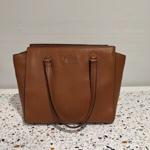 Kate Spade Cognac Leather Purse